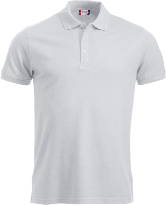 Clique - Manhatten Polo Tee Men - Wit