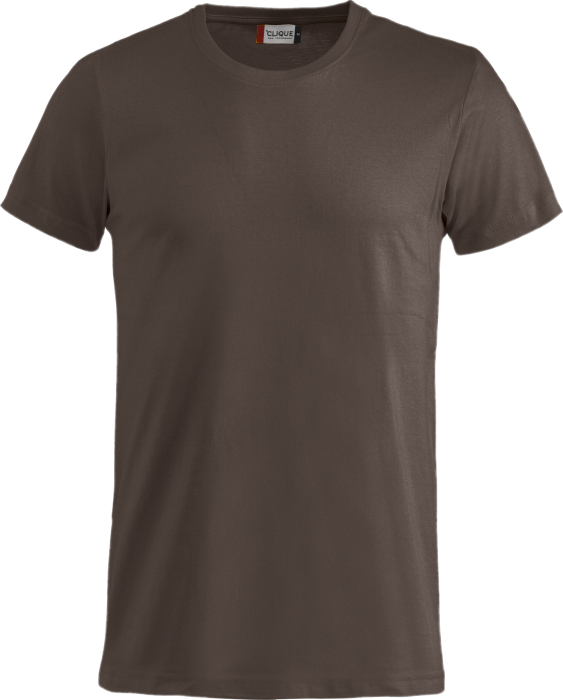 Clique - Classic Cotton Tee - Brown