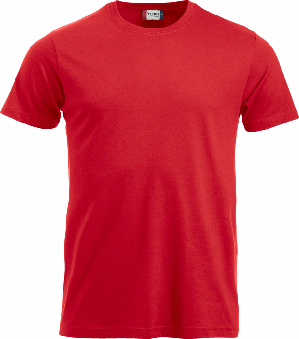 Clique - Classic Cotton Tee - Rosso