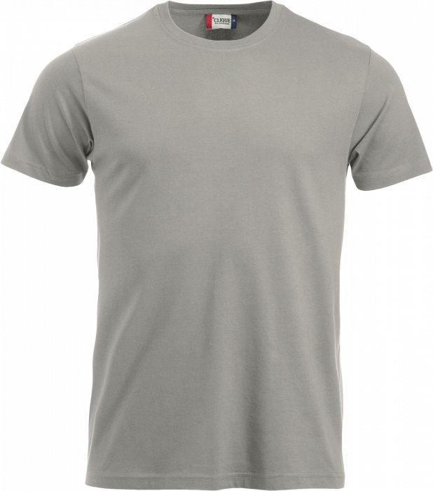 Clique - Classic Cotton Tee - Argent