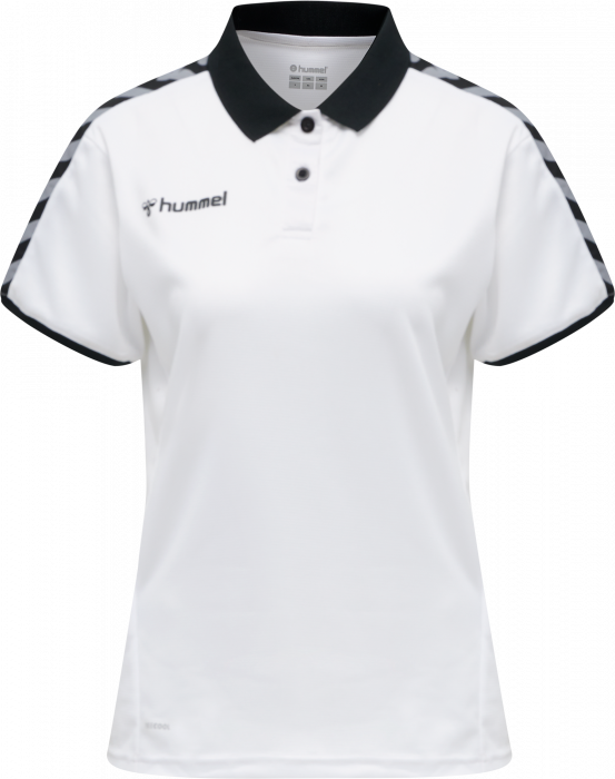 Hummel - Authentic Woman Functional Polo - Blanco & negro