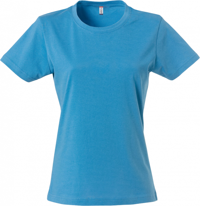 Clique - Basic Cotton T-Shirt Woman - Turquesa