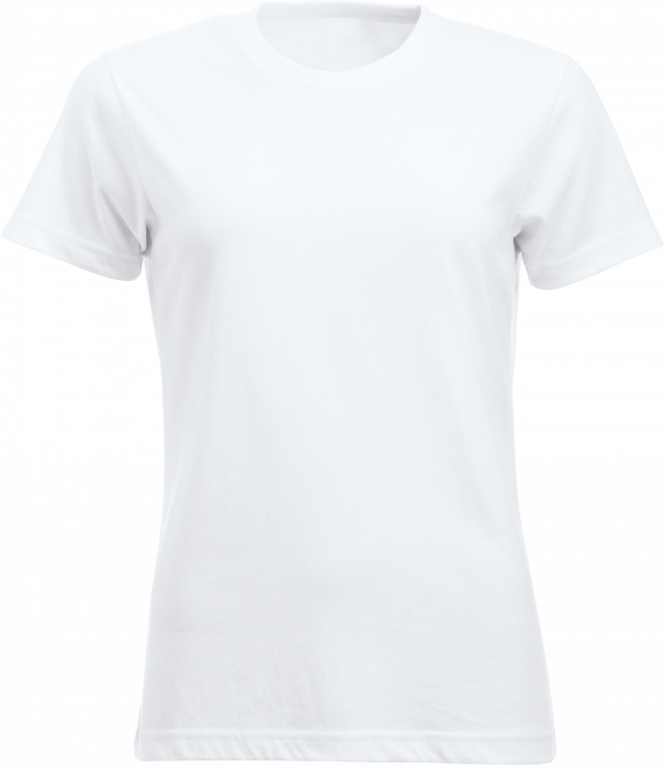 Clique - Classic Cotton Tee Women - Blanc