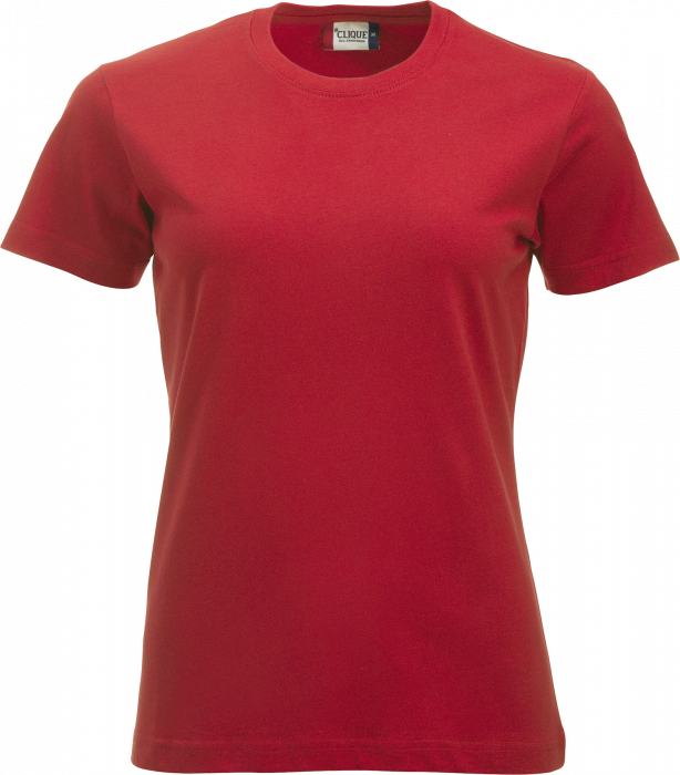 Clique - Classic Cotton Tee Women - Rouge