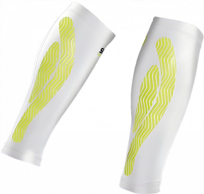 Select - Compression Calf - Branco & lime