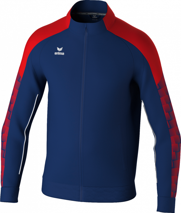 Erima - Evo Star Training Jacket Full Zip - New Navy & rot