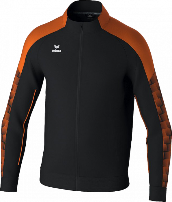 Erima - Evo Star Training Jacket Full Zip - Negro & orange