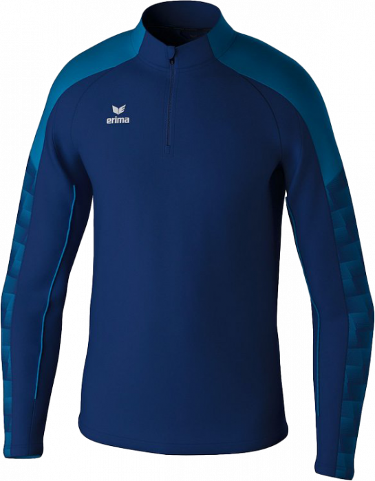 Erima - Evo Star Training Top Half Zip - New Navy & mykonos