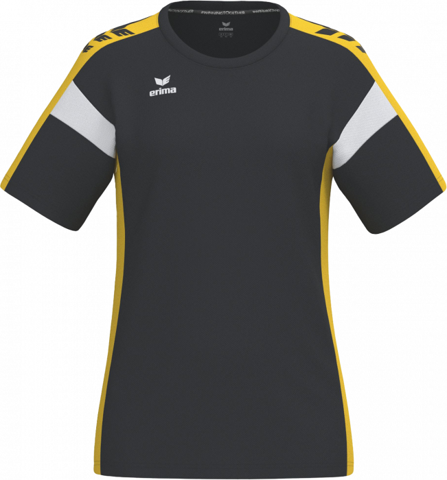 Erima - Celebrate 125 Player Jersey Women - Negro & amarillo