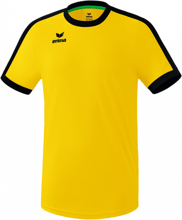 Erima - Retro Star Jersey - Yellow & schwarz