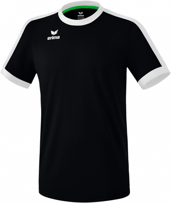 Erima - Retro Star Jersey - Black & white