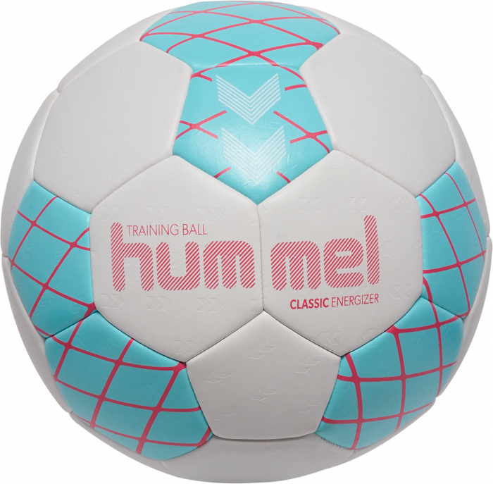 Hummel - Classic Energizer Handball - Light Blue & rosso