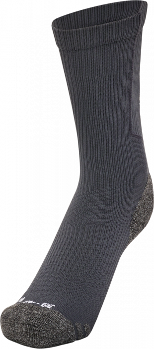 Hummel - Pro Training Socks Low - Asphalt & white