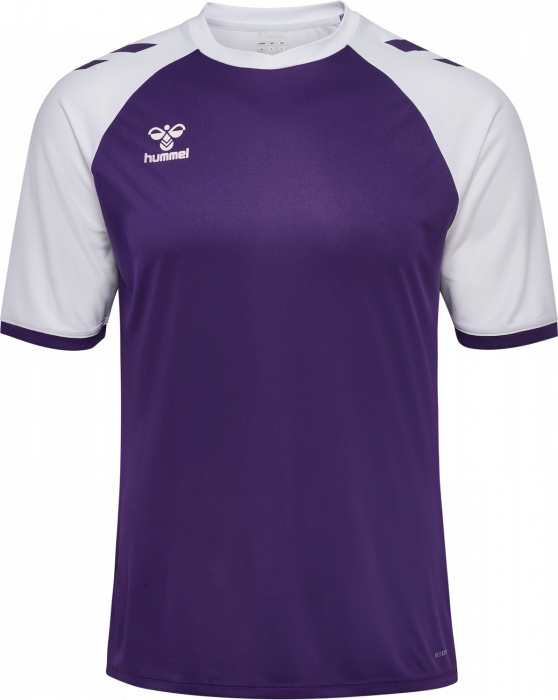 Hummel - Match League Jersey - Acai & biały
