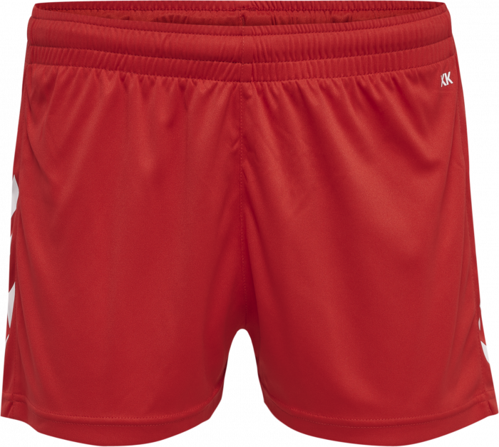 Hummel - Core Xk Poly Shorts Women - True Red & wit