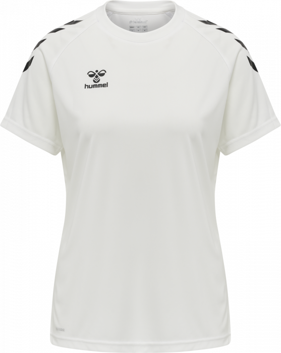 Hummel - Core Xk Poly T-Shirt Women - Bianco & nero