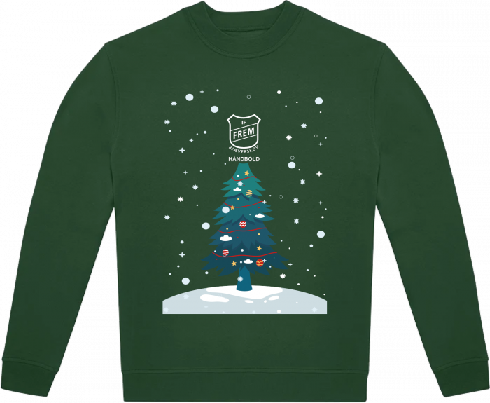 B&C - If Frem Bjæverskov Christmas Jumper Adults - Bottle Green