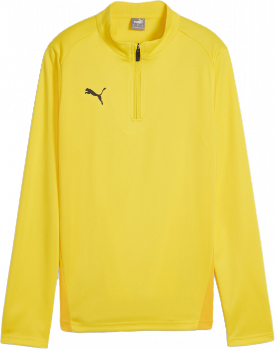 Puma - Team Goal Training Top With Half Zip Women - Jaune