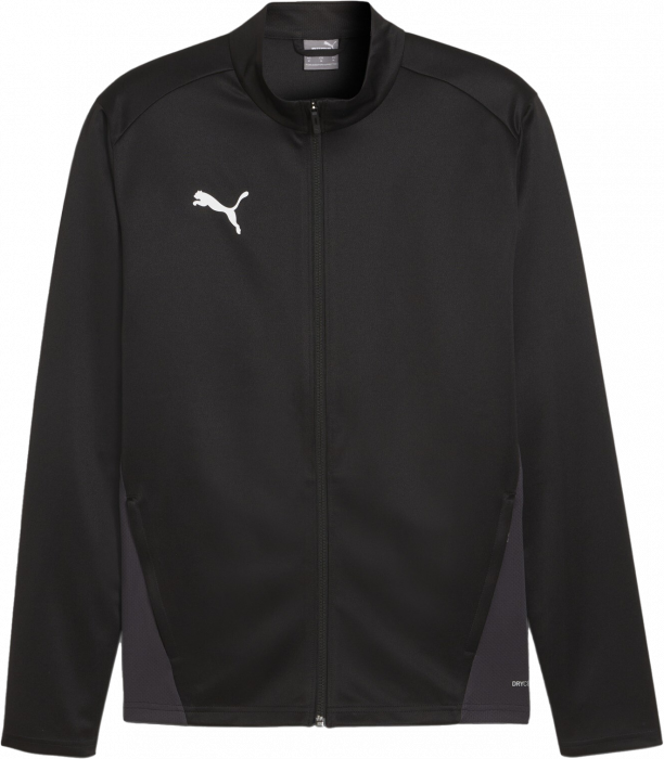 Puma - Teamgoal Training Jacket W. Zip - Schwarz & weiß