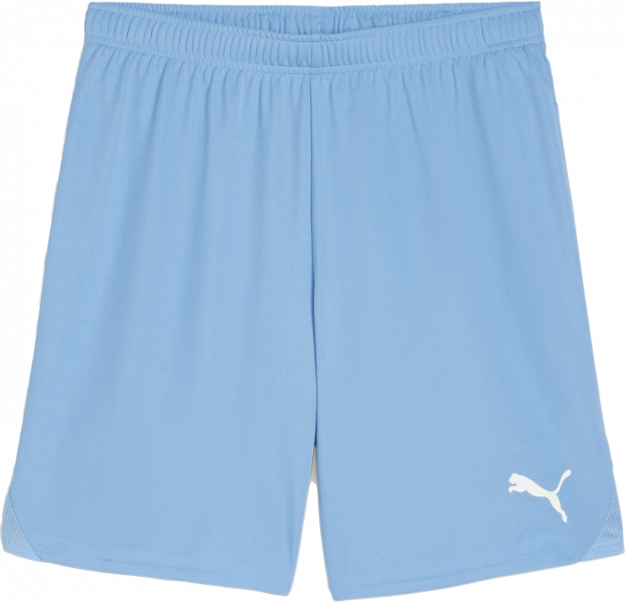 Puma - Teamgoal Shorts - Azul claro & branco