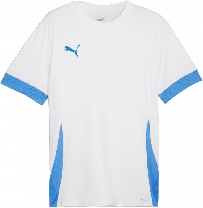 Puma - Teamgoal Matchday Jersey - Blanc & blue lemonade