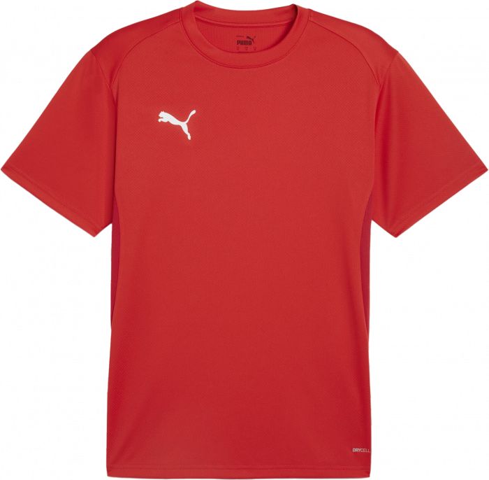 Puma - Teamgoal Jersey Jr - Rosso & bianco