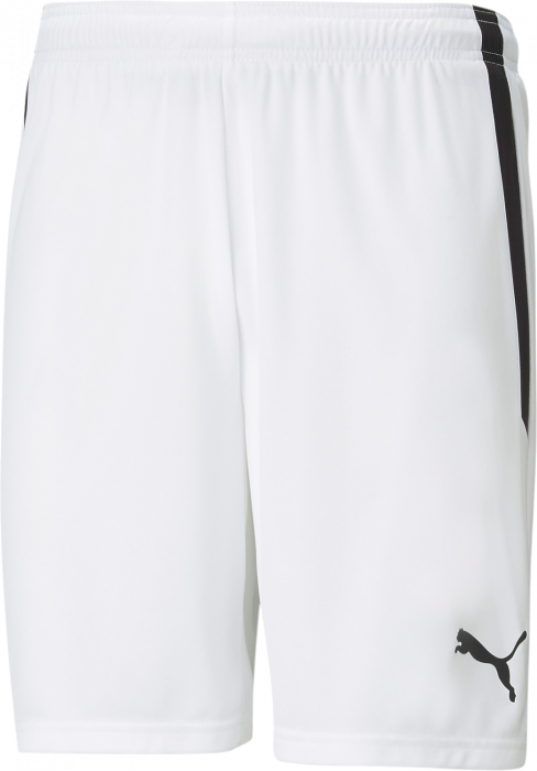 Puma - Teamliga Shorts Jr - Blanc