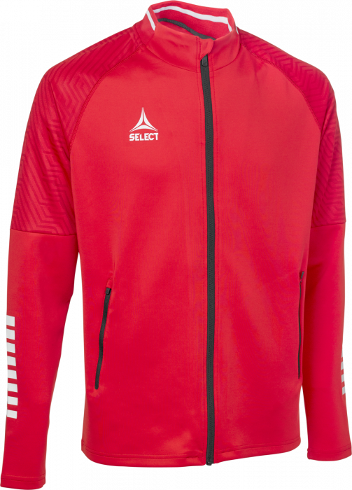 Select - Monaco V24 Traning Zip Top Kids - Rouge