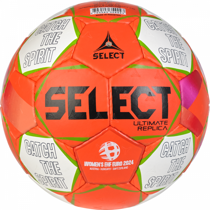 Select - Replica Ehf Euro 2024 Women Handball - Orange & weiß