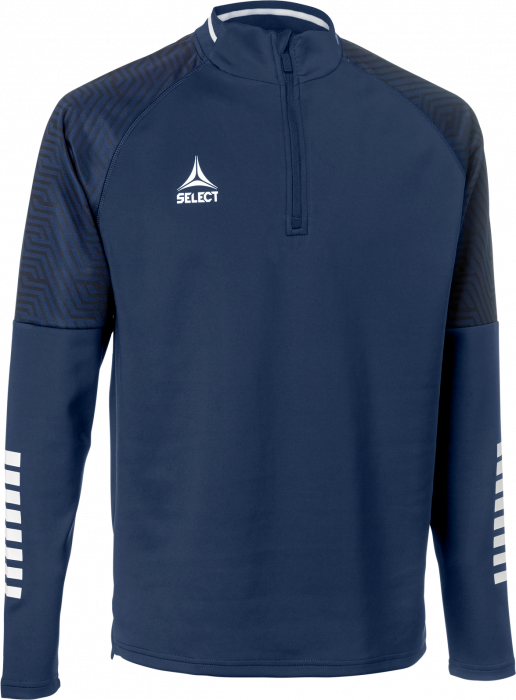 Select - Monaco V24 Training Sweat Half Zip - Blu navy