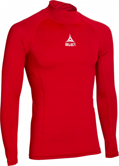 Select - Turtle Neck L/s Baselayer - Röd