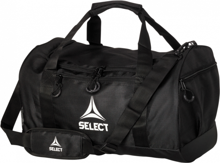 Select - Sportsbag Milano Round, 48 L - Preto & branco