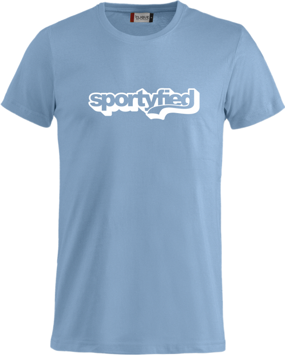 Clique - Sportyfied Tee - Hellblau