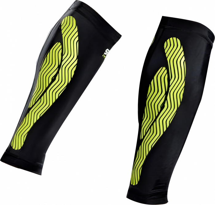 Select - Compression Calf - Zwart & lime